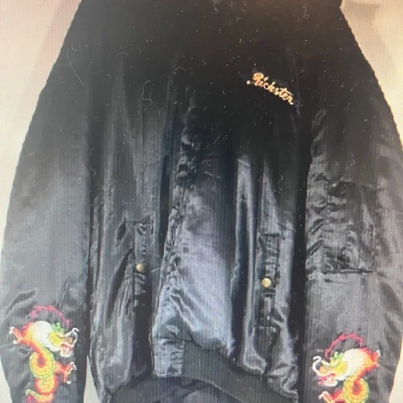 Vintage Rickster Far East Tour Japan Bomber Jacket Sz XL